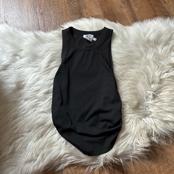 PRINCESS POLLY Mason Tank Top Black - Picture 5 of 7